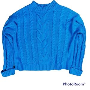 Knitted Blue sweater